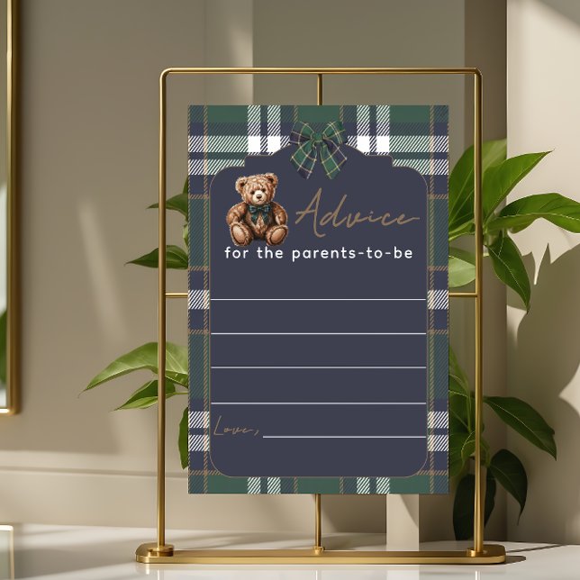 Chic Elegant Fancy Bear R.L. theme parents advice (Creator Uploaded)