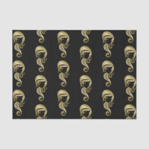 Chic Elegant Gold Beauty Girl Hair & Makeup Salon Tissue Paper