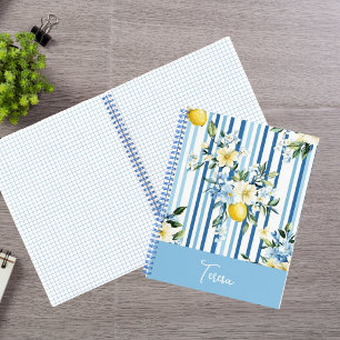 Chic Elegant Lemon Notebook