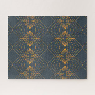 Chic, elegant, simple geometric graphic pattern jigsaw puzzle