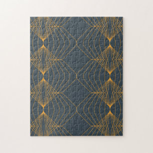 Chic, elegant, simple geometric graphic pattern jigsaw puzzle