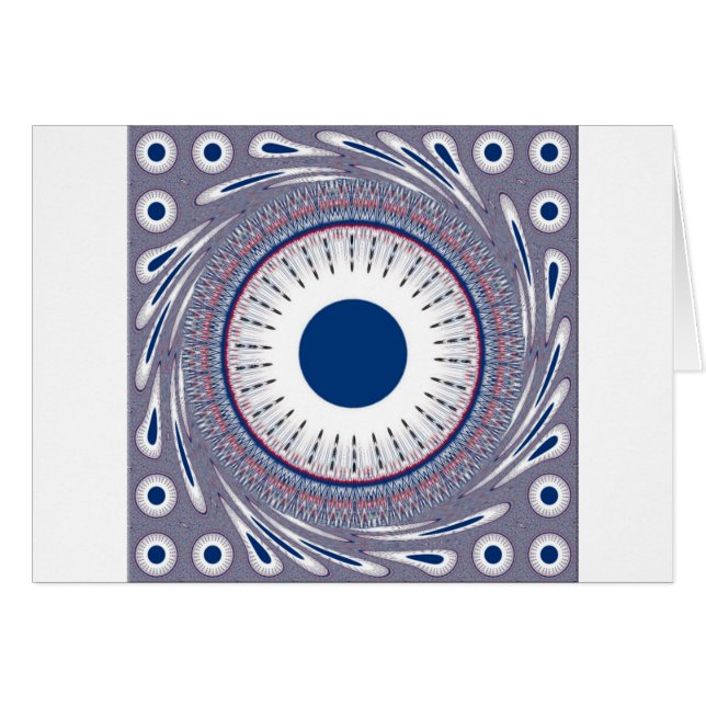 Chic Energetic Eye Design: A Mesmerising Pattern (Front Horizontal)