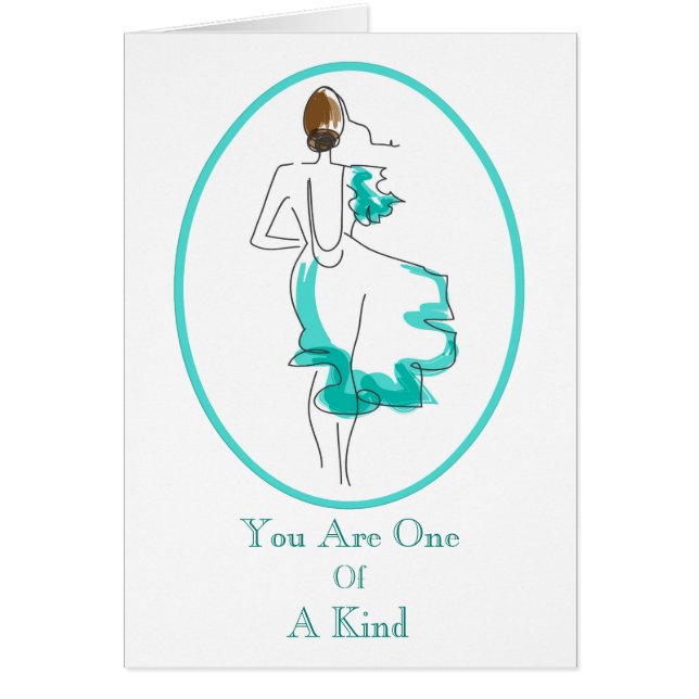 Chic Fashion Illustration (Front)