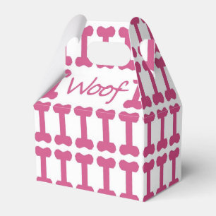 CHIC FAVOR/GIFT BOX_"Woof" DOG FAVOR BOX