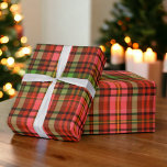 Chic Festive Red and Green Plaid Christmas Pattern Wrapping Paper<br><div class="desc">This festive wrapping paper features a classic red and green plaid pattern, perfect for adding a traditional touch to your holiday gifts. The vibrant colours and timeless design make it ideal for wrapping presents for family and friends during the Christmas season. Whether you're wrapping large boxes or small surprises, this...</div>