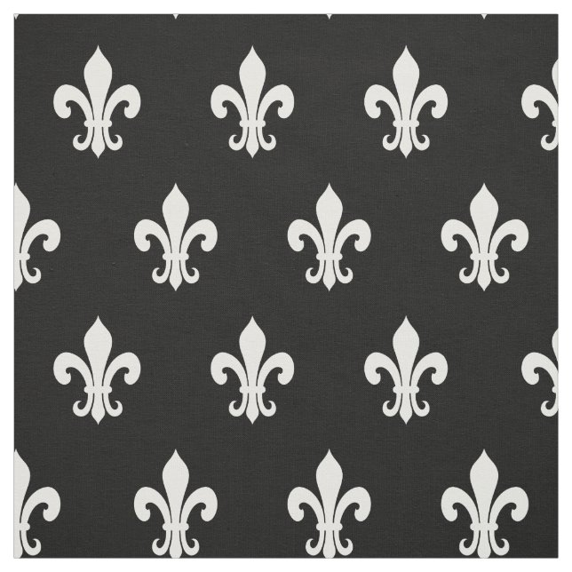 Chic fleur de lis pattern DIY hobby textile fabric (Swatch)