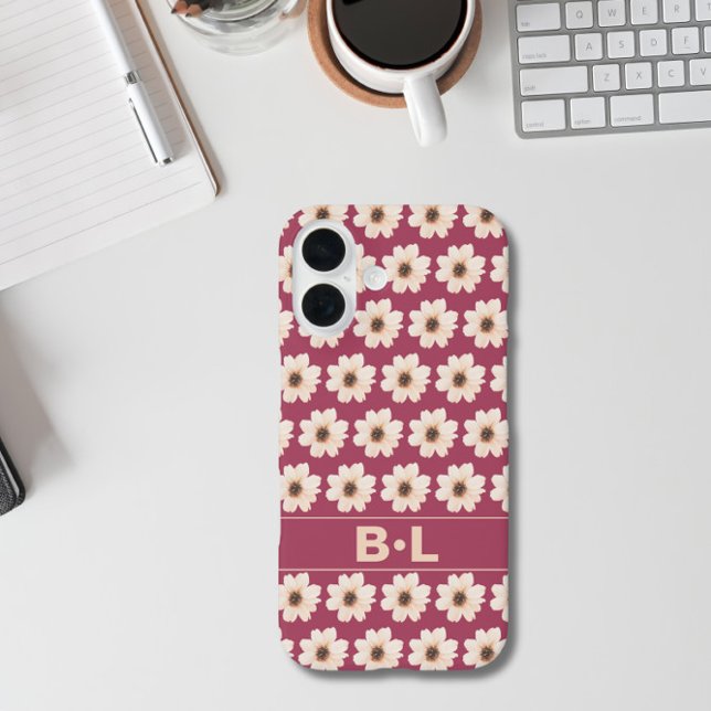 Chic Floral iPhone 16 Case (Creator Uploaded)