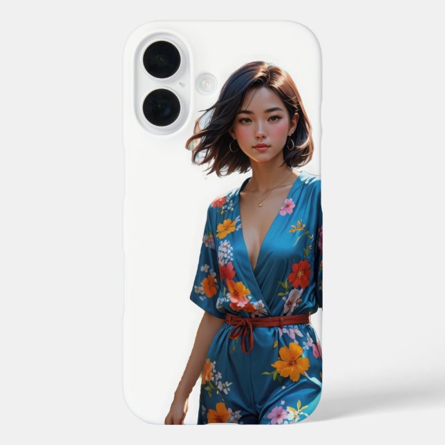 Chic Floral Protection - Case-Mate iPhone Case (Back)