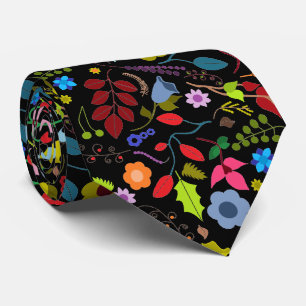 Chic Floral Tie