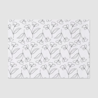 Chic Floral Tissue Paper
