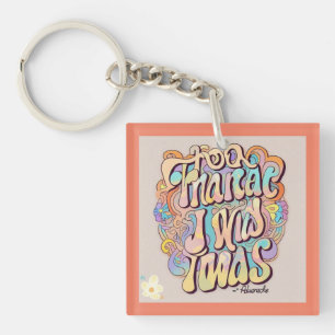 "Chic Footprints" Key Ring