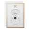 Chic & Formal Nursing Graduate | Gold Foil Invite