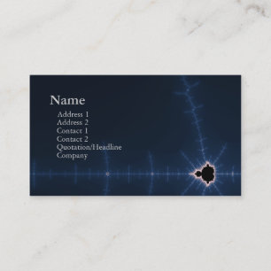 chic geek fractal business card v2