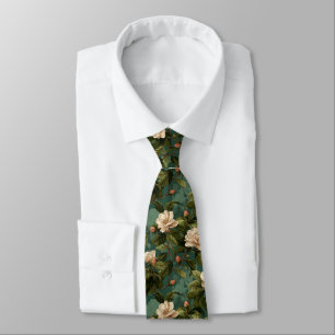 Chic Gifts For Dad Gardenias Floral Tie