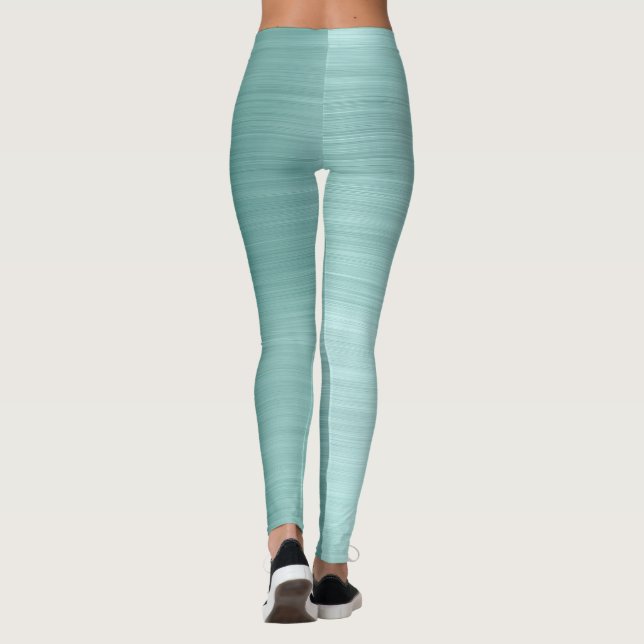 Chic Girly Mint  Leggings (Back)
