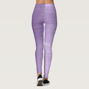Chic Girly Purple Leggings