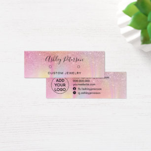 Chic glitter rainbow studs earrings display