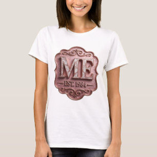Chic Gold ABSTRACT ART Design T-Shirt