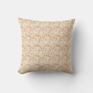 Chic Gold Blush Pink Leopard Print Cushion