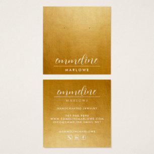 Chic Gold Modern Minimalist Earring Jewellery