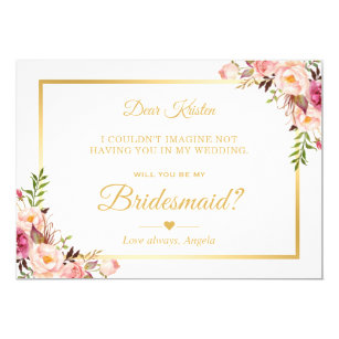 will you be my bridesmaid cards zazzle au