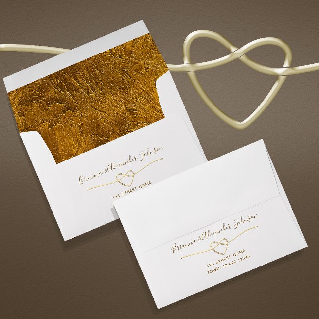 Chic Gold Wedding Envelope (Creator Uploaded)