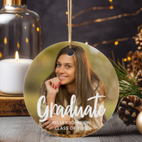 Chic Graduate Photo Modern Custom 2022 Graduation