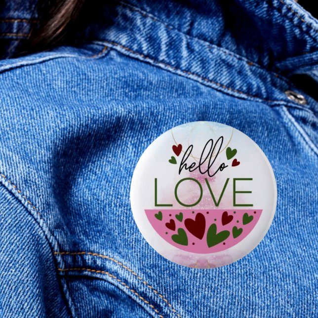 Chic Greetings: Hello Love Button (Creator Uploaded)