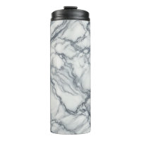 Chic Grey & White Marble Look Glamour