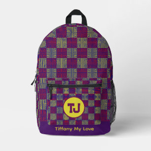 Chic Groomsmen Back To School Teen Backpack