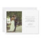 Chic Hand Lettered 2 Photo Wedding 