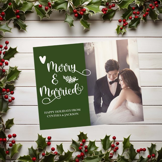 Chic Hand Lettered Marry Married Photo  Budget (Creator Uploaded)