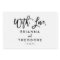 Chic Hand Lettered Wedding With Love