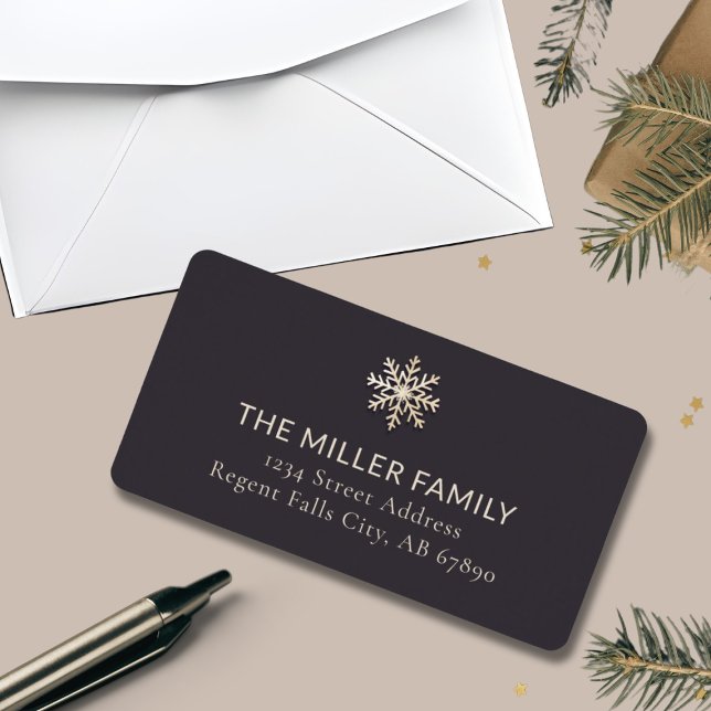Chic Holiday Address Label  (Creator Uploaded)