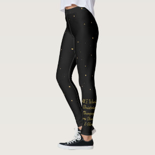 Chic Holiday Leopard Tree Leggings