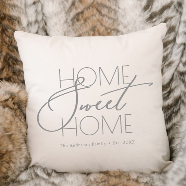 Chic Home Sweet Home Housewarming  Cushion (Creator Uploaded)