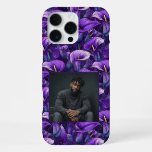 Chic Housewarming Gift Calle Lilies Custom iPhone 16 Pro Max Case