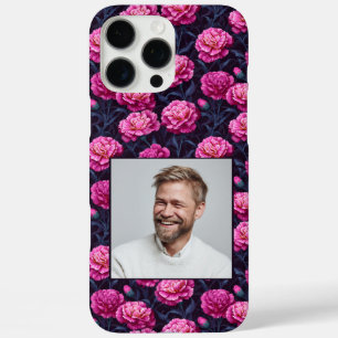 Chic Housewarming Gift Carnation Flower Photo iPhone 16 Pro Max Case