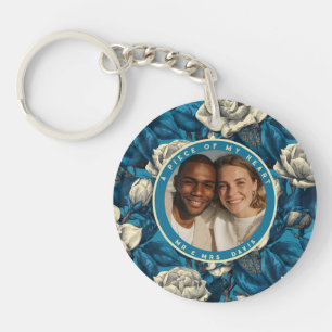 Chic Housewarming Gift Ideas Custom Gardenias Key Ring