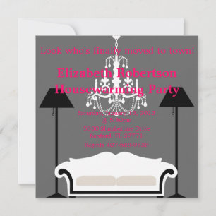 Chic Housewarming invitation