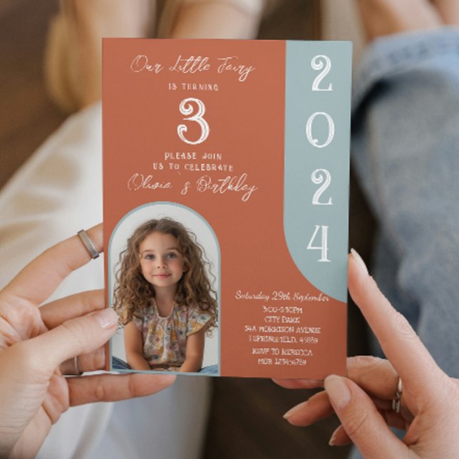 Chic Kids Birthday Party  Invitation (Creator Uploaded)