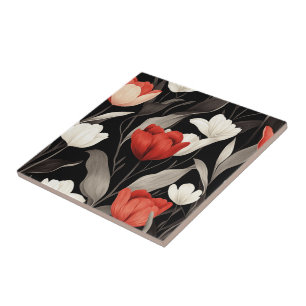 Chic Kitchen Tulip Ceramic Tiles