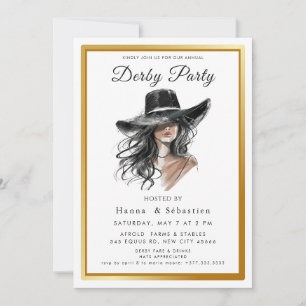 Chic Ladies Day Garden Event Invitation