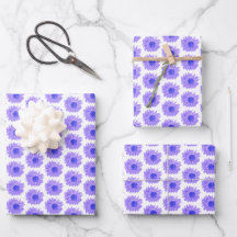 Chic Lavender Flowers  Wrapping Paper Sheets