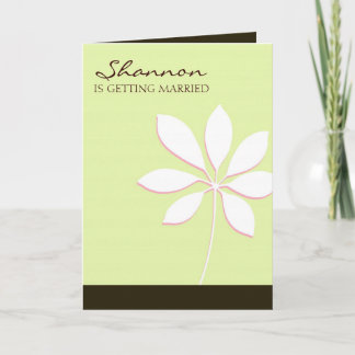 Chic Leaf Invitation