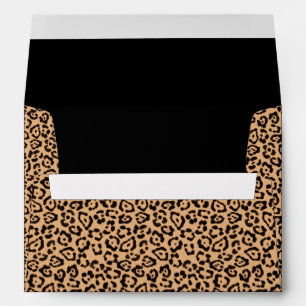Chic Leopard Print Envelopes