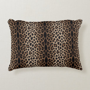 Chic Leopard Print Glamourous Style ✨ Decorative Cushion