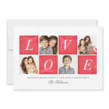 Chic Love 4 Photo Collage Valentine's Day