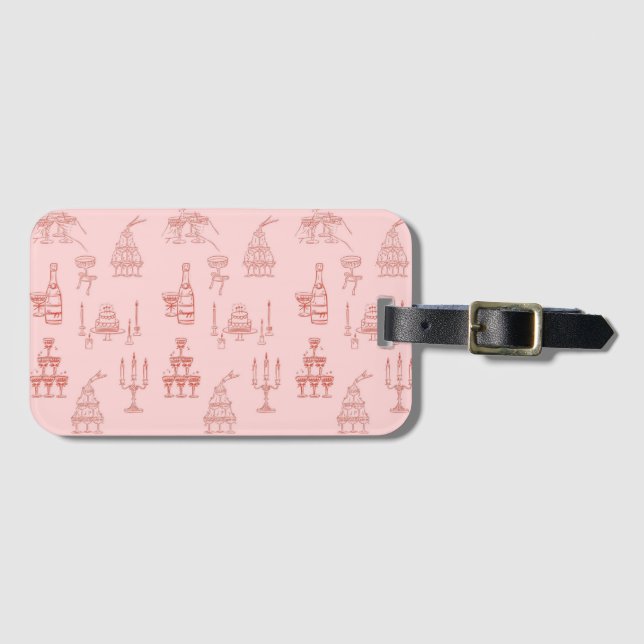 chic luggage tag (Front Horizontal)