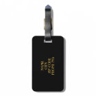 CHIC LUGGAGE TAG_"Mr & Mrs" IN SILVER/GOLD